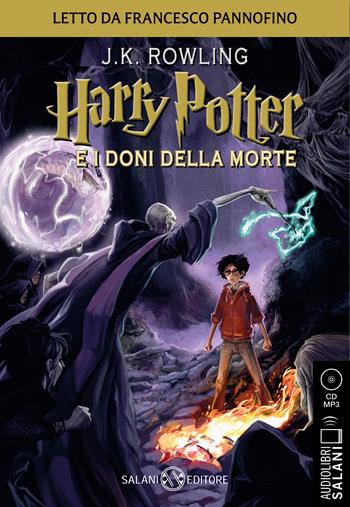 Harry Potter e i doni della morte letto da Francesco Pannofino. Audiolibro. CD Audio formato MP3 - J. K. Rowling - Libro Salani 2020, Audiolibri | Libraccio.it