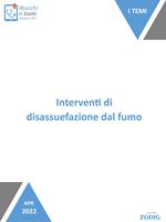   Interventi di disassuefazione dal fumo