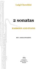 2 Sonatas. Bassoon and piano. Spartito