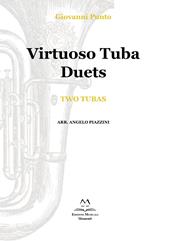 Virtuoso tuba duets. Two tubas. Spartito