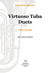 Virtuoso tuba duets. Two tubas. Spartito