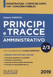 Principi e tracce. Amministrativo. Vol. 2