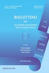 Bollettino della Accademia di filosofia delle scienze umane (2020). Ediz. per la scuola. Vol. 4