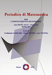 Periodico di matematica. Per l’insegnamento secondario (2022). Vol. 4/4