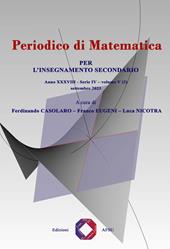 Periodico di matematica. Per l’insegnamento secondario (2023). Vol. 5/3