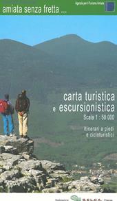Amiata senza fretta... Carta turistica e escursionistica 1:50.000. Itinerari a piedi e cicloturistici