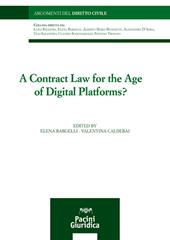 A contract law for the age of digital platforms?