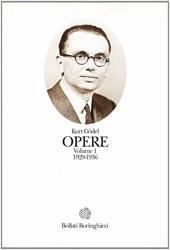 Opere. Vol. 1: 1929-1936.