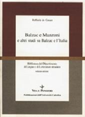 Balzac e Manzoni e altri studi su Balzac e l'Italia