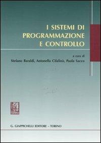 I sistemi di programmazione e controllo  - Libro Giappichelli 2011 | Libraccio.it