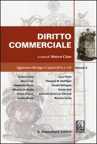 Diritto commerciale. Vol. 2  - Libro Giappichelli 2014 | Libraccio.it
