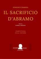 Il sacrificio d'Abramo. Full score. Partitura