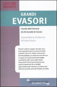 I grandi evasori - Alfredo Faieta - Libro Editori Internazionali Riuniti 2020 | Libraccio.it
