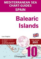 Spain. Balearic Islands. Mediterranean sea chart-guide