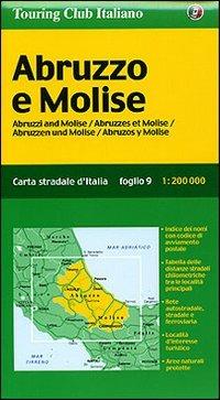 Abruzzo, Molise 1:200.000  - Libro Touring 2006, Carte regionali 1:200.000 | Libraccio.it