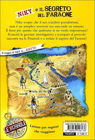 Niky e il segreto del faraone - Mariagrazia Bertarini - Libro Touring Junior 2008, Le bussole | Libraccio.it