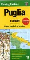 Puglia 1:200.000  - Libro Touring 2010, Carte regionali 1:200.000 | Libraccio.it