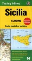 Sicilia 1:200.000  - Libro Touring 2010, Carte regionali 1:200.000 | Libraccio.it