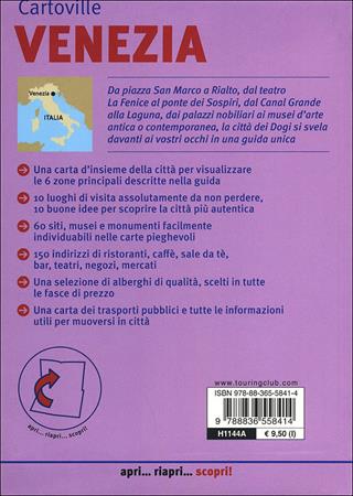 Venezia  - Libro Touring 2012, CartoVille | Libraccio.it