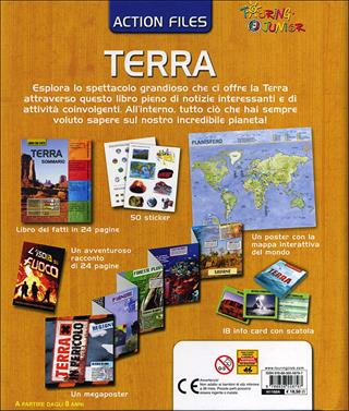 Terra. Con gadget  - Libro Touring Junior 2012, Action Files | Libraccio.it