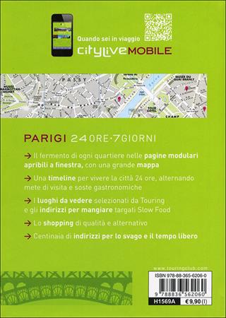 Parigi. Il gusto del viaggio  - Libro Touring 2013, CityLive | Libraccio.it