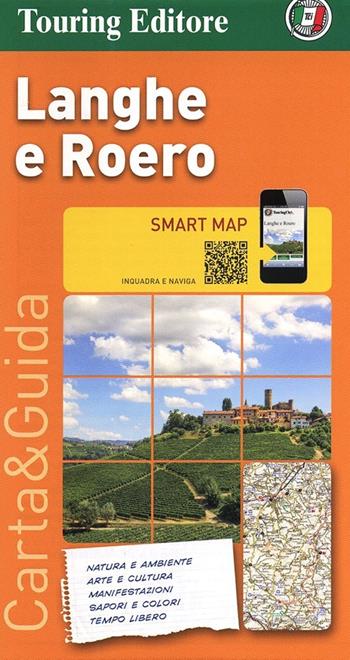 Langhe e Roero 1:175.000  - Libro Touring 2013, Smart map | Libraccio.it