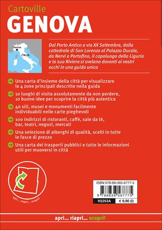 Genova  - Libro Touring 2016, CartoVille | Libraccio.it
