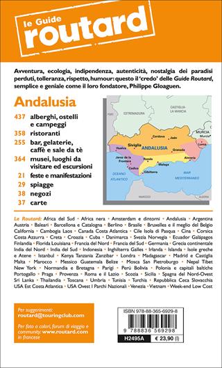 Andalusia - Gregor Clark, Duncan Garwood, Isabella Noble - Libro Touring Il Viaggiatore 2016, Guide Routard. Europa | Libraccio.it