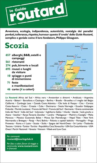 Scozia  - Libro Touring Il Viaggiatore 2016, Guide Routard. Europa | Libraccio.it