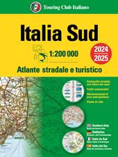 Italia. Atlante stradale e turistico 200.000. Sud