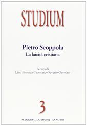 Studium (2012). Vol. 3: Pietro Scoppola. La laicità cristiana