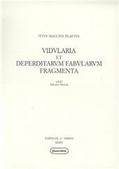 Vidularia et deperditarum fabularum fragmenta