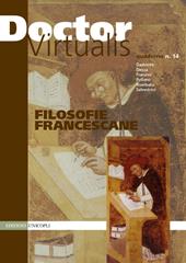 Doctor Virtualis. Vol. 14: Filosofie francescane