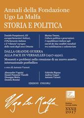 Annali della Fondazione Ugo La Malfa. Storia e politica (2017). Vol. 32