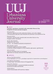Urbaniana University Journal. Euntes Docete (2019). Vol. 2: Catechesi, catechismi e catechisti nella storia della Chiesa in Cina. Prospettive di ricerca da fonti riscoperte.