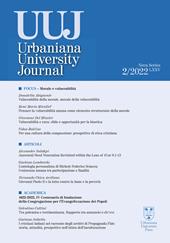 Urbaniana University Journal. Euntes Docete (2022). Vol. 2: Focus morale e vulnerabilità