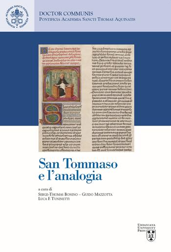 San Tommaso e l'analogia - Enrico Berti, Gilles Emery - Libro Urbaniana University Press 2023, Quaderni di Doctor Communis | Libraccio.it