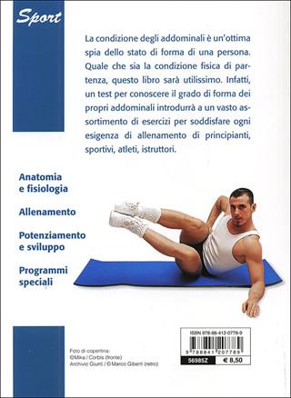 Addominali. Preparazione, allenamento, programmi - Massimo Messina - Libro De Vecchi 2012, Fitness | Libraccio.it