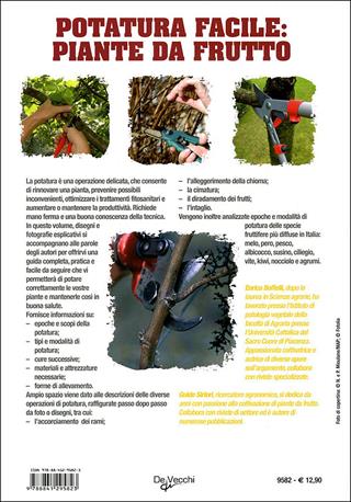 Potatura facile: piante da frutto - Enrica Boffelli, Guido Sirtori - Libro De Vecchi 2009, Il nuovo giardino | Libraccio.it