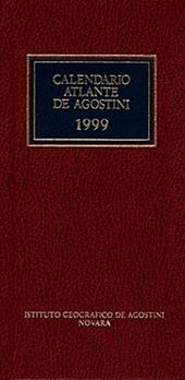 Calendario atlante De Agostini 1999
