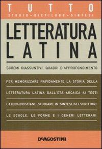 Tutto letteratura latina  - Libro De Agostini 2007, Tutto | Libraccio.it