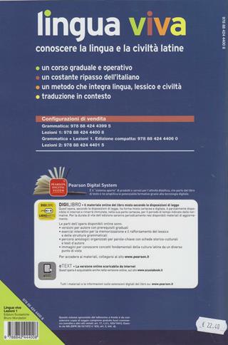 Lingua viva. Lezioni. Con espansione online. Vol. 1 - Angelo Diotti - Libro Edizioni Scolastiche Bruno Mondadori 2010 | Libraccio.it