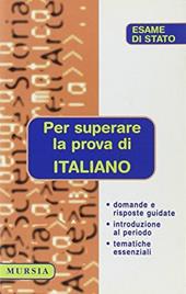 Per superare la prova di italiano