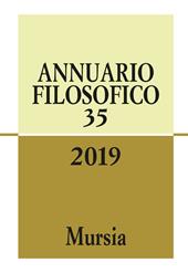 Annuario filosofico (2019). Vol. 35