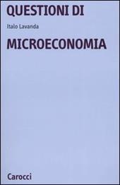 Questioni di microeconomia