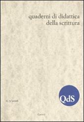 QdS. Quaderni di didattica della scrittura (2006). Vol. 5