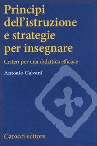Principi dell'istruzione e strategie per insegnare. Criteri per una didattica efficace - Antonio Calvani - Libro Carocci 2011, Studi superiori | Libraccio.it