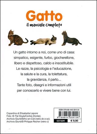 Gatto. Il manuale completo  - Libro Demetra 2011, Gli imperdibili | Libraccio.it