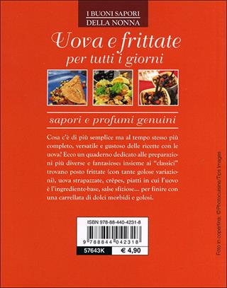 Uova e frittate per tutti i giorni  - Libro Demetra 2012, I buoni sapori della nonna | Libraccio.it