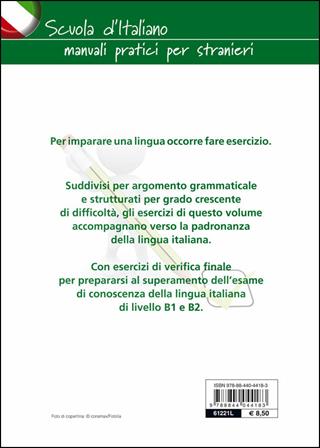 Esercizi di grammatica italiana per stranieri - M. Cristina Peccianti - Libro Demetra 2014, Scuola di italiano | Libraccio.it